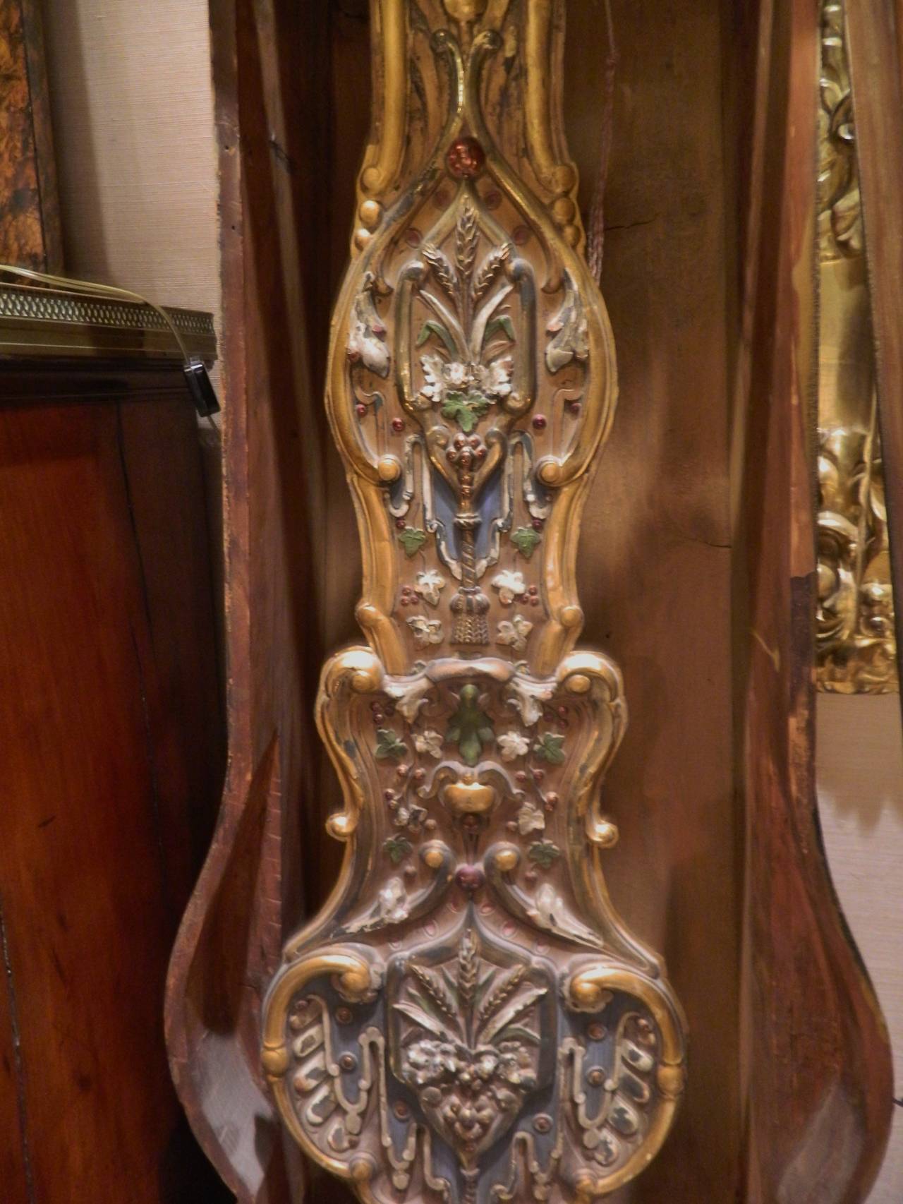 French Provincial Walnut Tall Case Clock, 19th Century For Sale 2