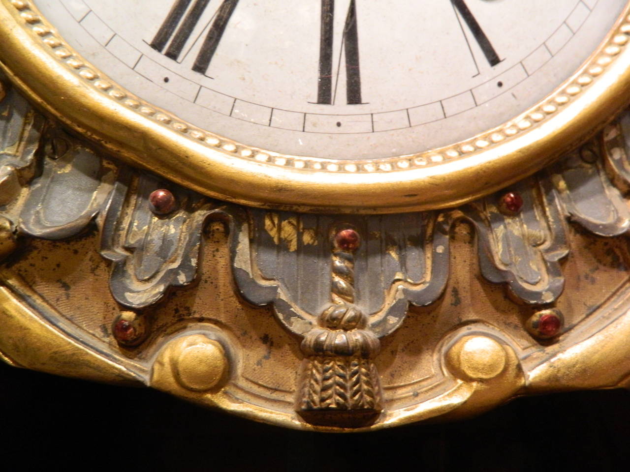 Horloge provinciale française en noyer, 19e siècle en vente 2