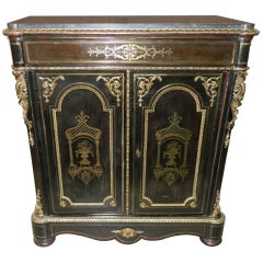 Napoleon III Boulle Decorated Cabinet
