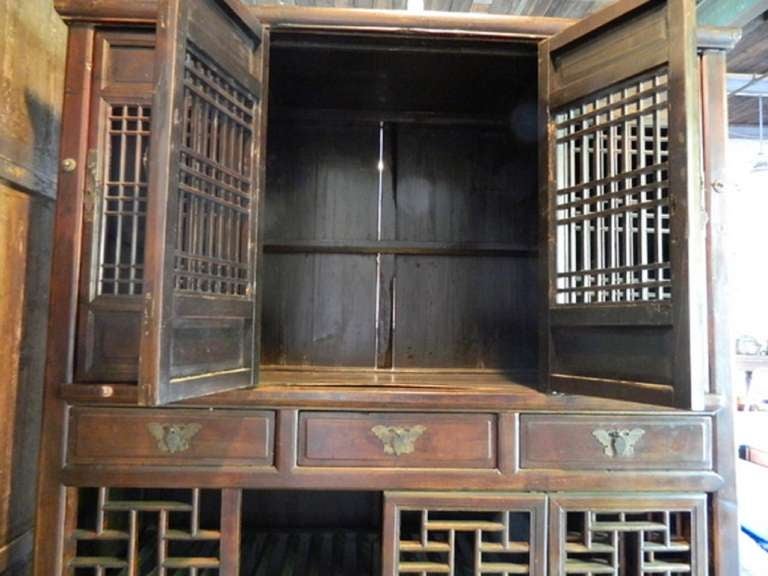 Chinese Kitchen Cabinet In Good Condition In Savannah, GA