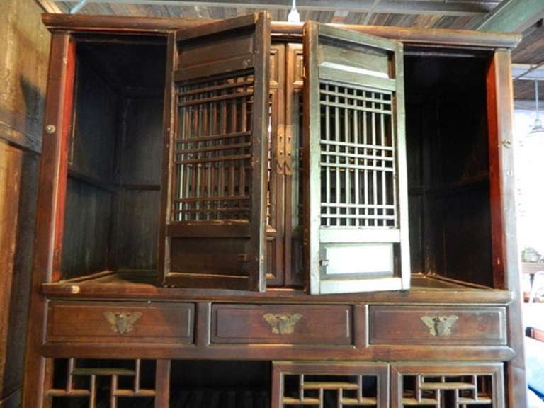 20th Century Chinese Kitchen Cabinet