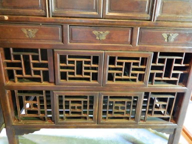 Wood Chinese Kitchen Cabinet