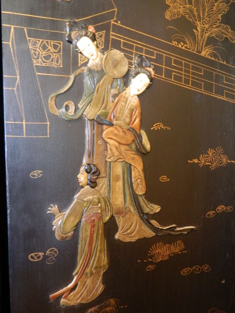 20th Century Twelve Panel Japanese Screen 