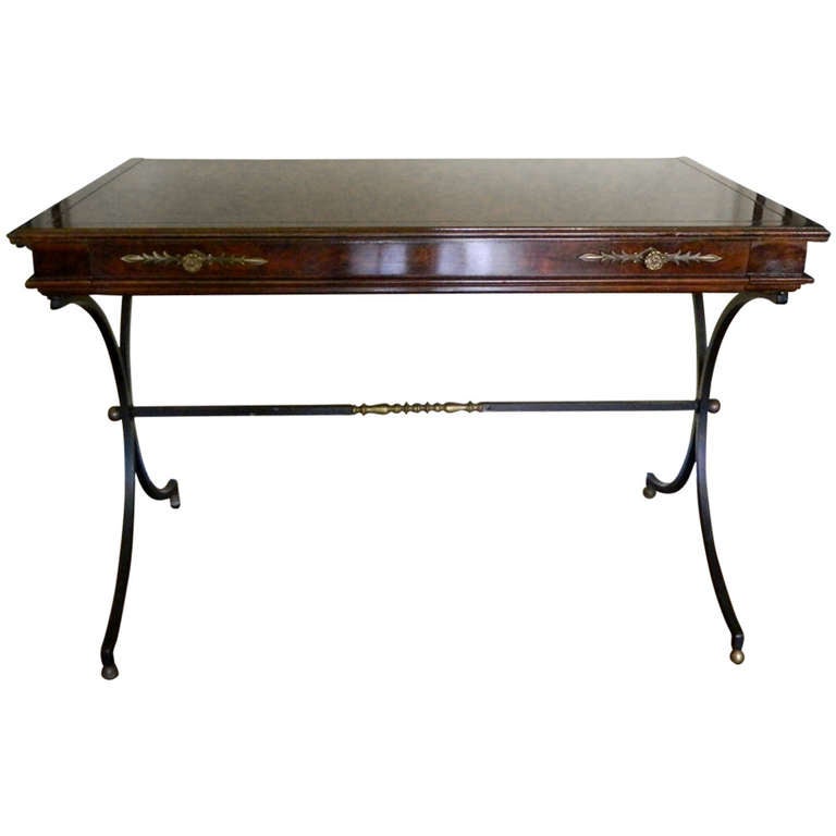 Mid 20th Century Mahogany Writing Table or Table Desk