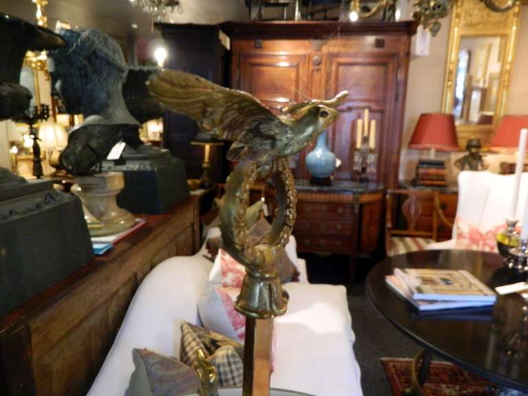 19th Century Empire Style Gilt Bronze Bouillotte Lamp 1