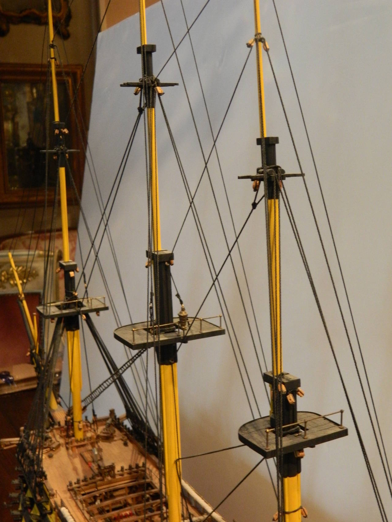 Ship Model of the HMS Victory, 1758, England 3