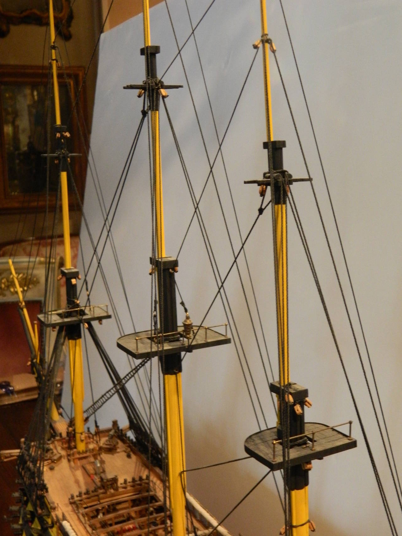 Ship Model of the HMS Victory, 1758, England 2