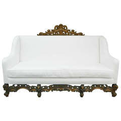 19th Century Italian Renaissance Revival Canape or Sofa 5