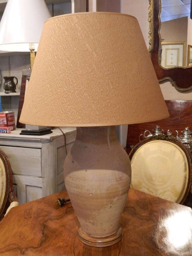 olive jar lamp