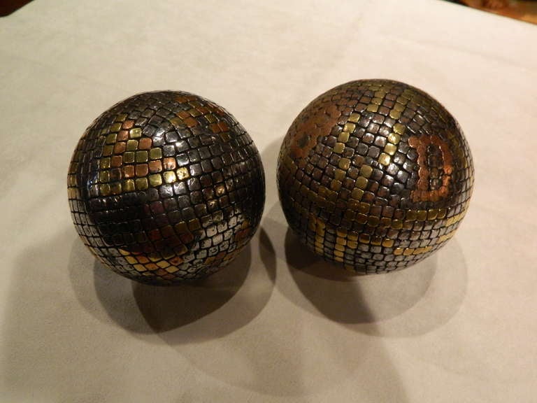 petanque balls