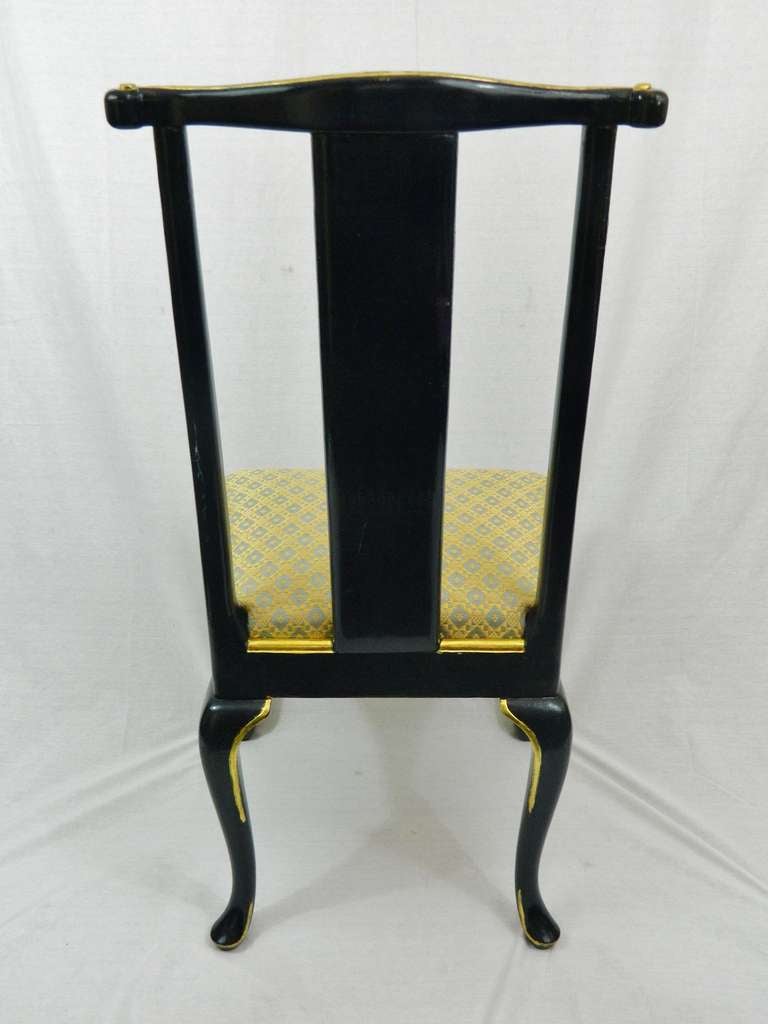 Set of Twelve Italian Dining Chairs with Cabriole Legs, Early 20th Century For Sale 1