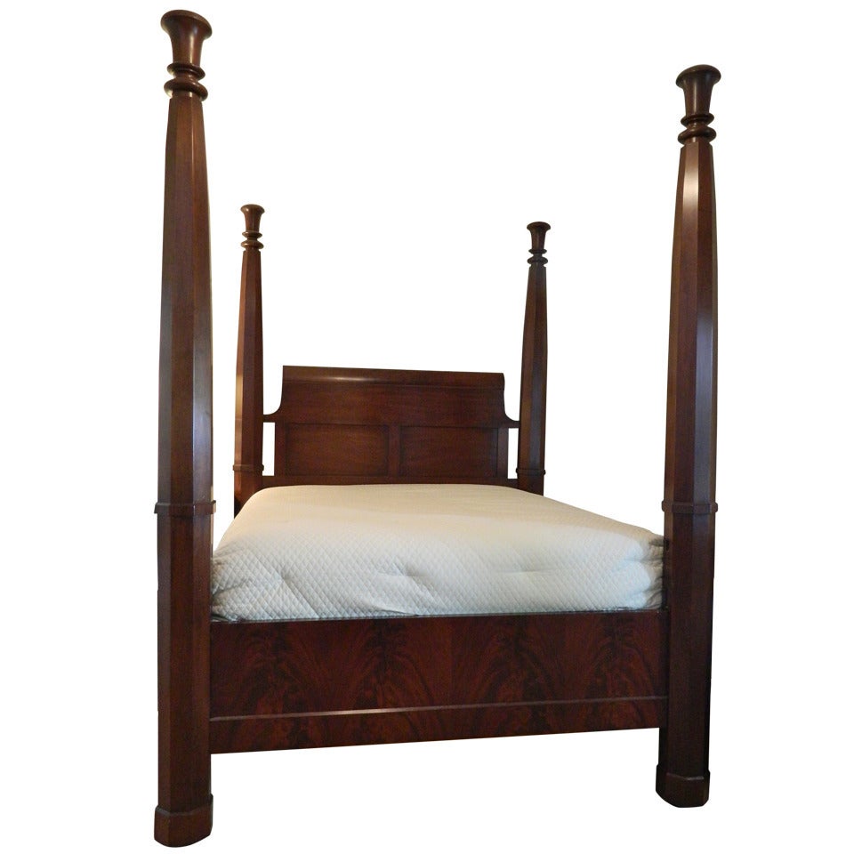 Circa 1890 American Four Poster Bed from a Madison, Georgia Plantation