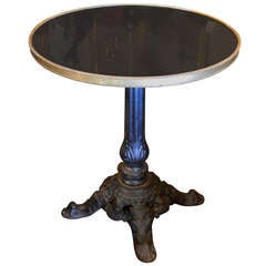 Turn of the Century French Bistro, Cafe or Gueridon Table