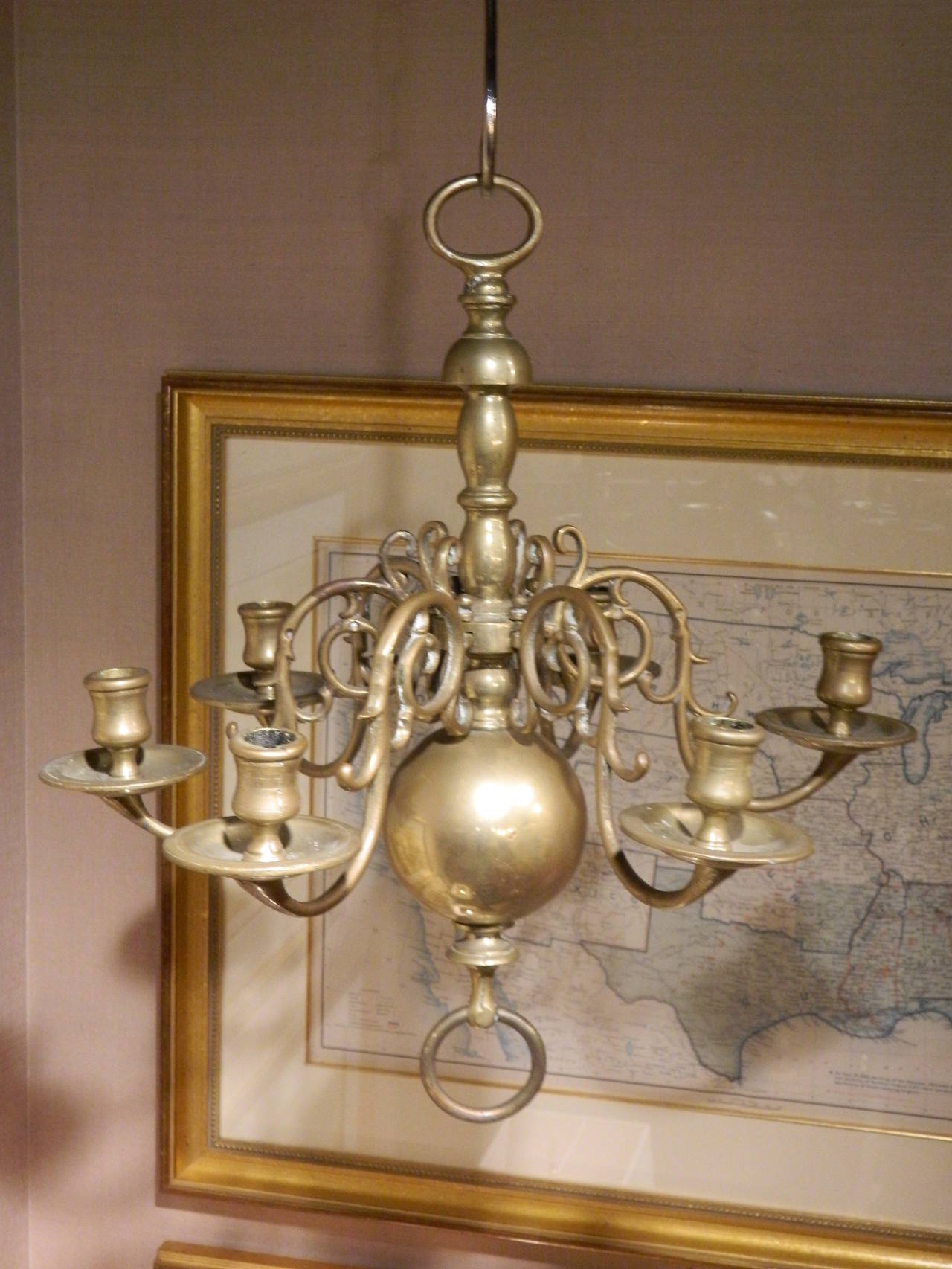 antique brass chandeliers for sale