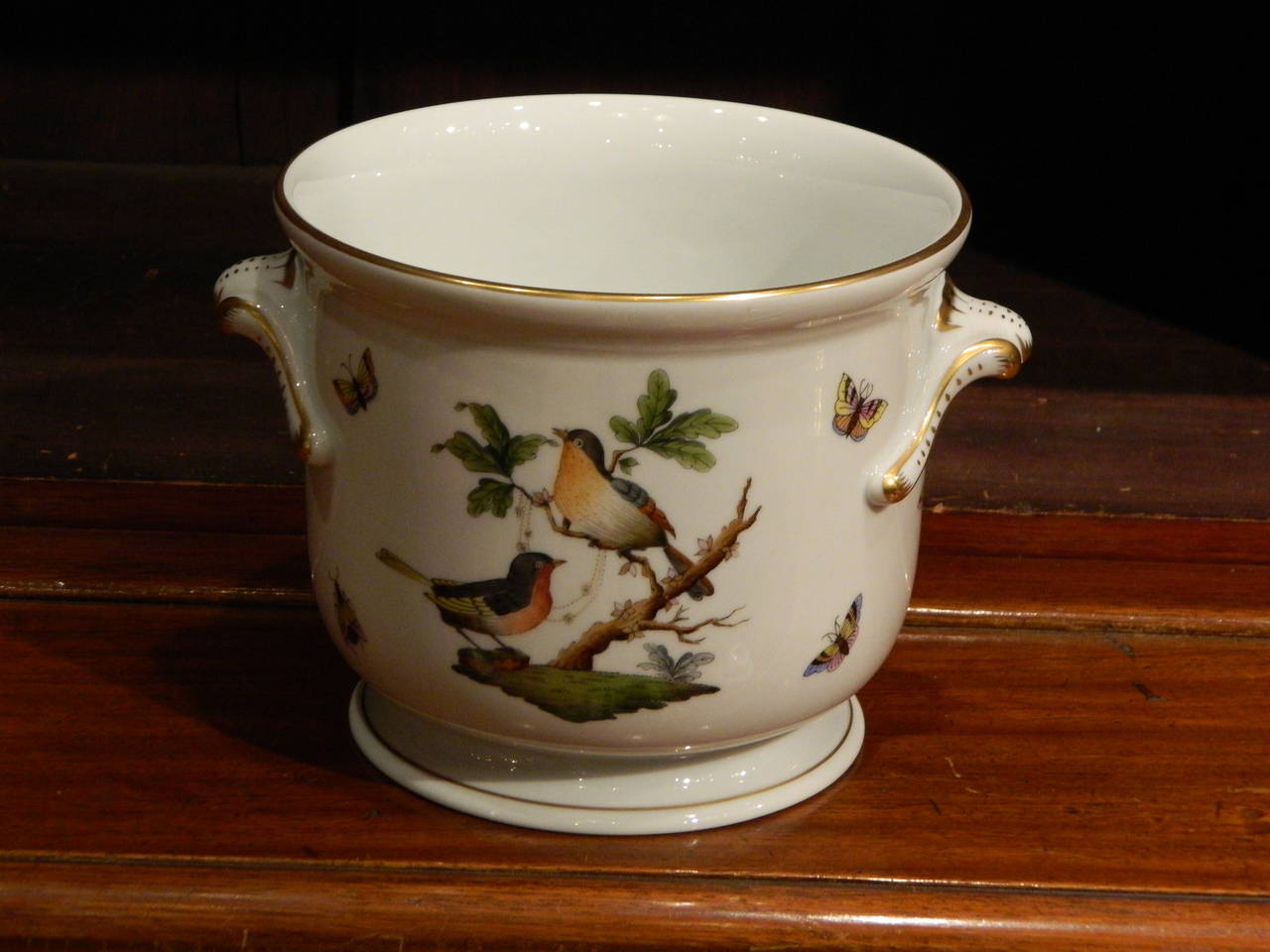 Hungarian Collection of Fifty two Rothschild Bird Herend China Items