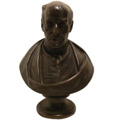 Used Bronze Portrait Bust of Arthur Wellesley the Duke of Wellington