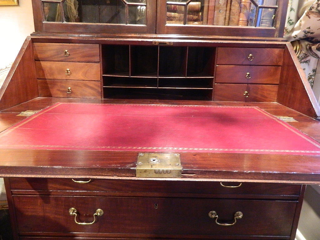 English Secretary Bookcase 1