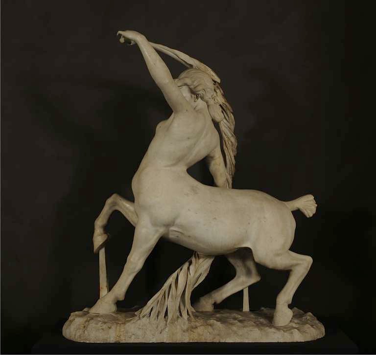 Carrara Marble Centaur For Sale