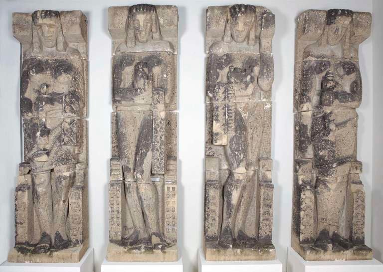 Four Monumental Female Figures