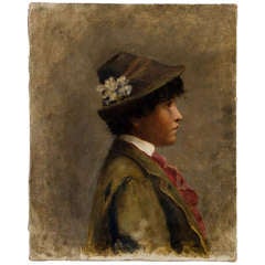Little Boy In Folkloric Costume Of Tyrol