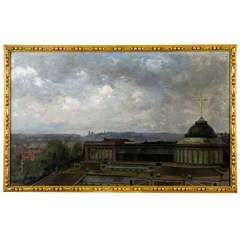 Antique The Botanique – view of Brussels