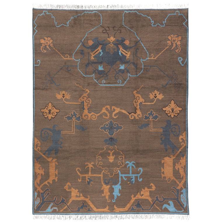 Cloud Oushak Rug For Sale