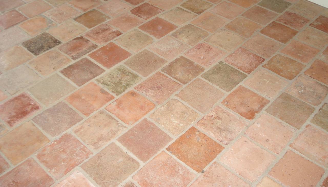 Country French Antique Terra cotta Floors 