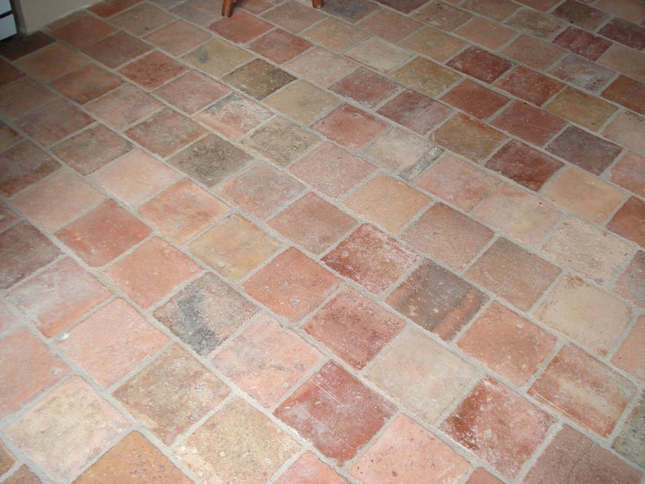 Selection of French antique terra cotta floors called 