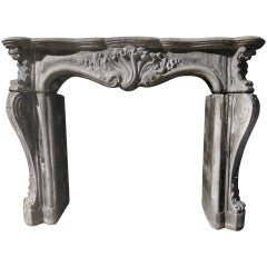 French Regency Style Fireplace from Paris, France, 20th Century