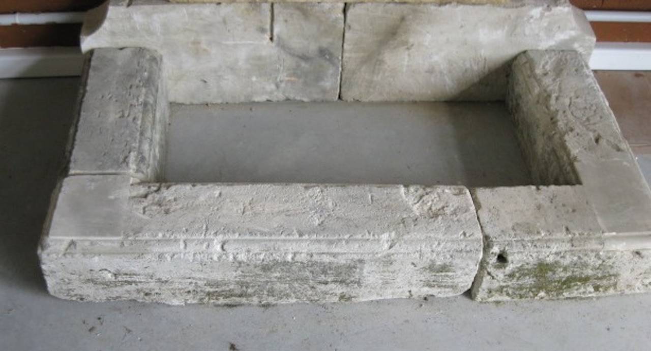 19th Century French Antique Limestone 