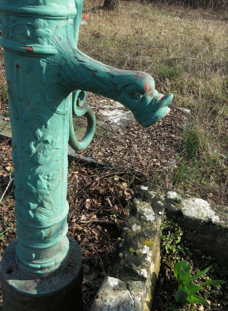 19th century water pump