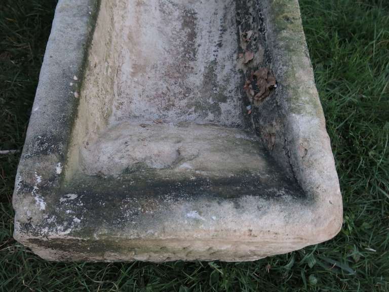 18th Century and Earlier French Ancient Trough in Stone, Handcrafted 18th Century, France