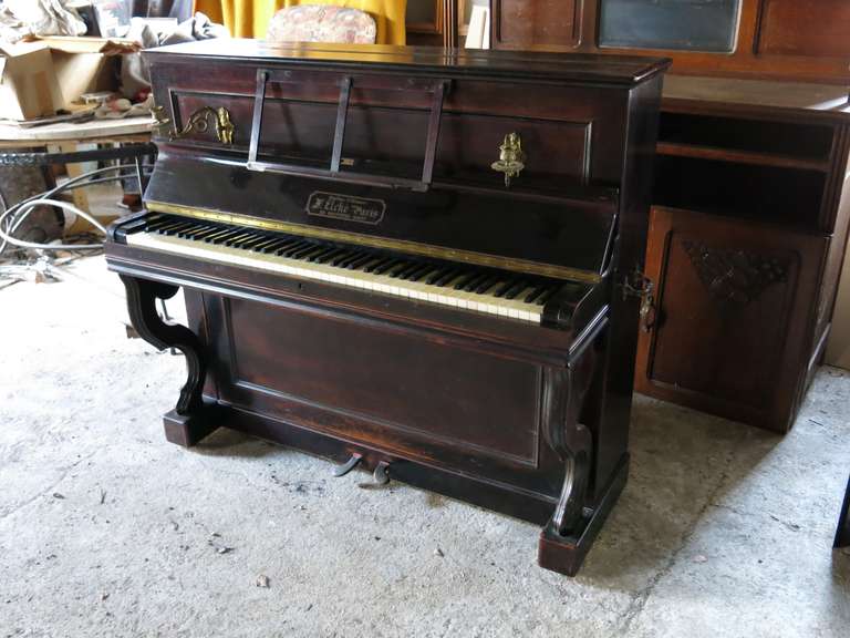 French Piano from Paris signed 