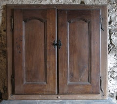 French Louis XIV Period "Cupboard" in Oak Hand Carved 18th Century from France