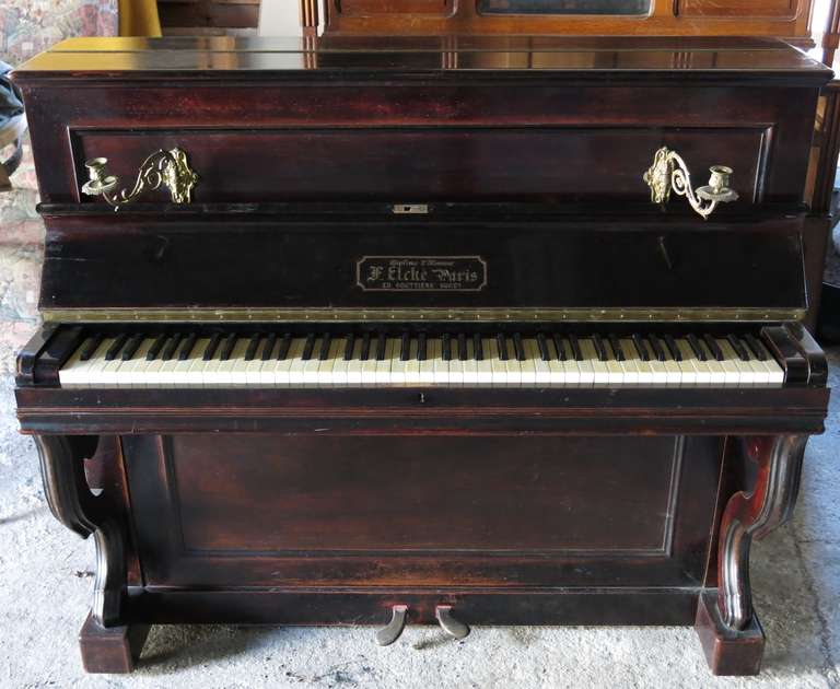 French Piano from Paris signed "Elke" Diplome d Honneur at 1stDibs | piano  elcke paris, piano elcke 1930, elke piano