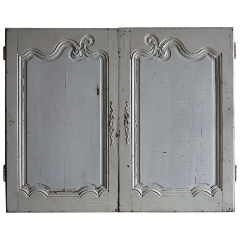 French Louis XV Period Doors in Oak circa 1730s France