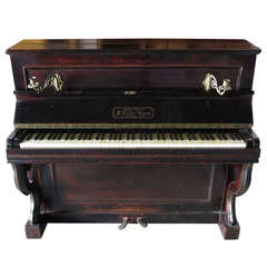 French Piano from Paris signed "Elke" Diplome d Honneur