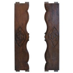 French Louis XVI Style "Alcove" Hand Carved in French Oak, 19th Century, France