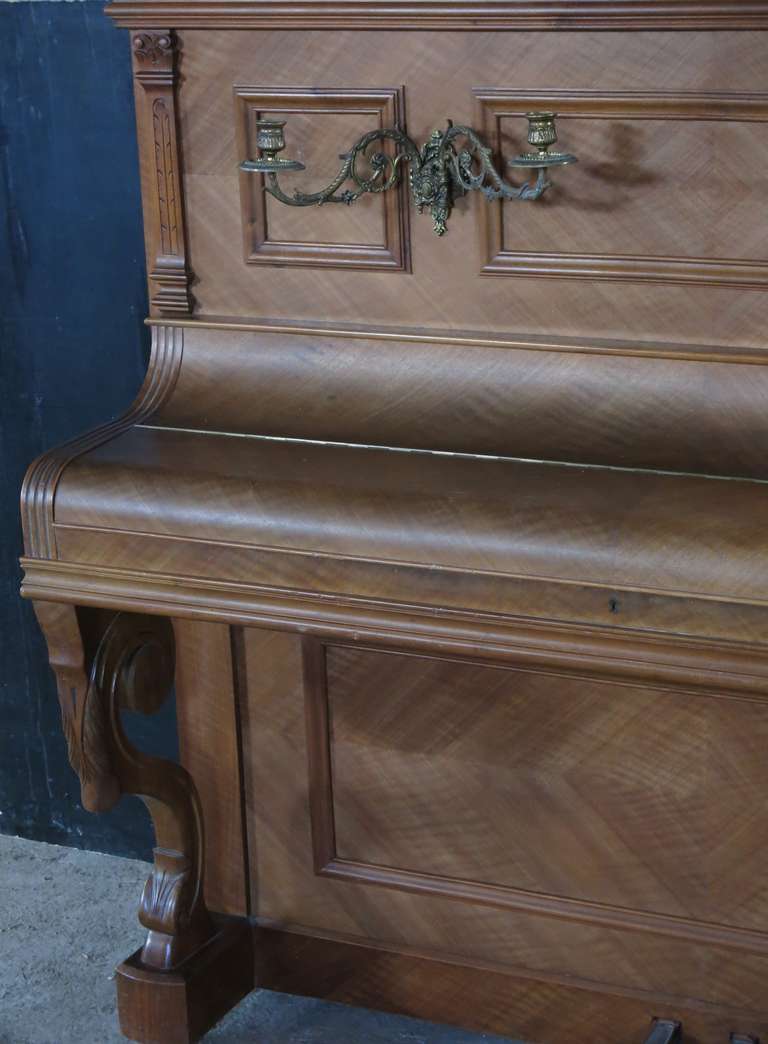 20th Century French Antique Piano Signed 