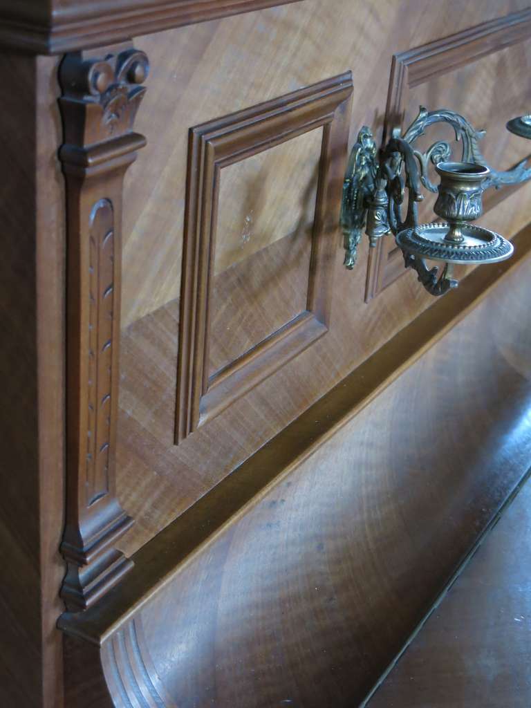 French Antique Piano Signed 