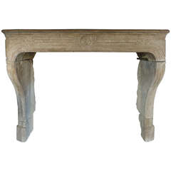 French Louis XIV Period Fireplace Handcrafted in Lorraine, France, circa 1680