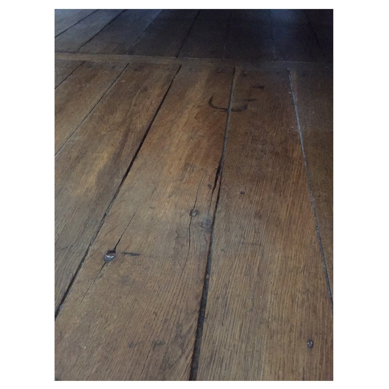 French Authentic Oak Flooring, Original Floor 18th Century, France For Sale