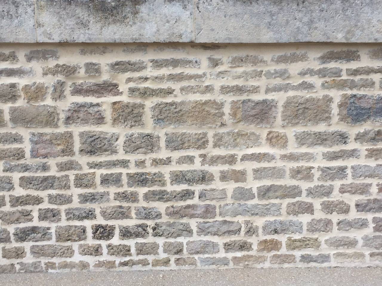 18th Century and Earlier French Antique Limestone Wall Surround, 18th Century, France For Sale