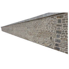 French Antique Limestone Wall Surround, 18th Century, France 10