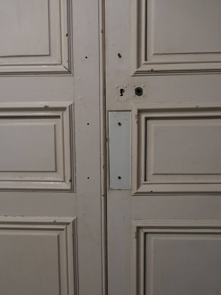 French Monumental, Louis XIII Style Doors in Wood, circa 1800s, Paris, France For Sale 1