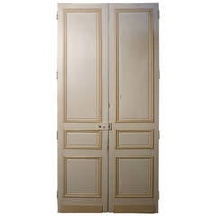 French Monumental, Louis XIII Style Doors in Wood Circa 1780s. Paris, France. 1