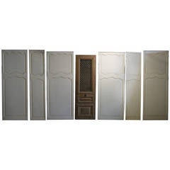 French Louis XV Style, Wall Wood Work, Six Panels. Paris, France. 4