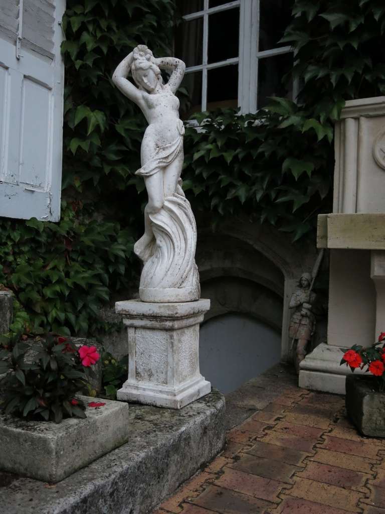 Beautiful stone statue called 