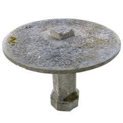Winemaker table called "Table Vignerone" in limestone, France 18th century .'.