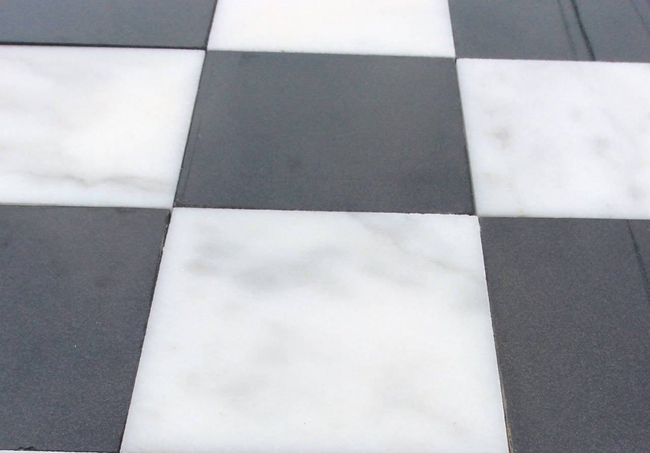 Floors Black&White Marble French Style For Sale at 1stdibs
